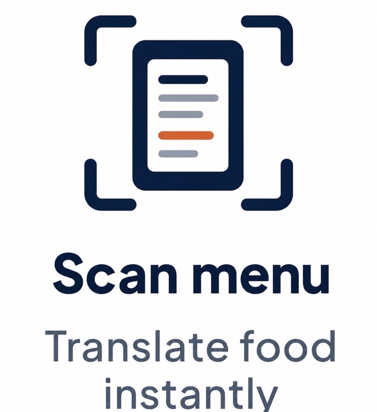 Scan menu